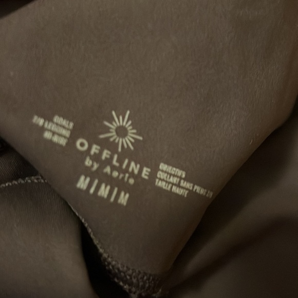 OFFLINE American Eagle Goals High Waisted Leopard Mesh Legging - Picture 6 of 11